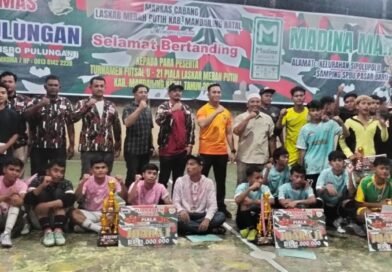 Kapolres Madina Tutup Turnamen Futsal LMP, Ajak Pemuda Jauhi Narkoba