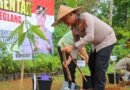 Aksi Nyata Peduli Lingkungan, Polres Pandeglang Tanam Ribuan Pohon di Gunung Pulosari