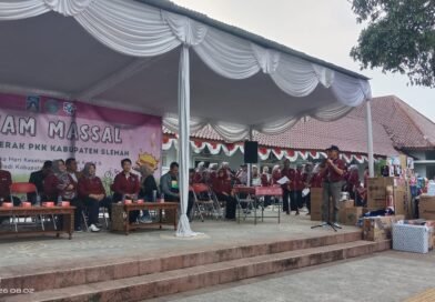 TP PKK Sleman Gelar Senam Massal Perkuat Silaturahmi Antar Kapanewon