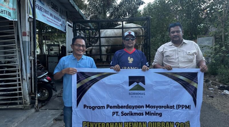 SMSI Mandailing Natal Salurkan Hewan Kurban Bantuan PT Sorik Mas Mining SMSI Mandailing Natal Salurkan Hewan Kurban Bantuan PT Sorik Mas Mining