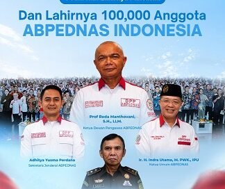 Momentum Spesial Hari Lahir Pancasila 2026, ABPEDNAS Ukir Sejarah Tembus 100 Ribu Anggota