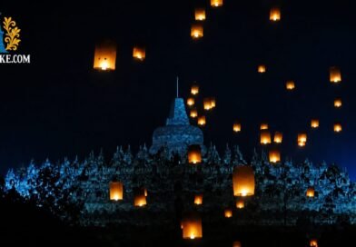 Lautan Cahaya Lampion Semarakkan Perayaan Waisak 2026 di Candi Borobudur