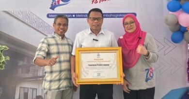 Pemprov Lampung Cetak Prestasi, Sabet Penghargaan Adhi Manawa Nugraha Madya