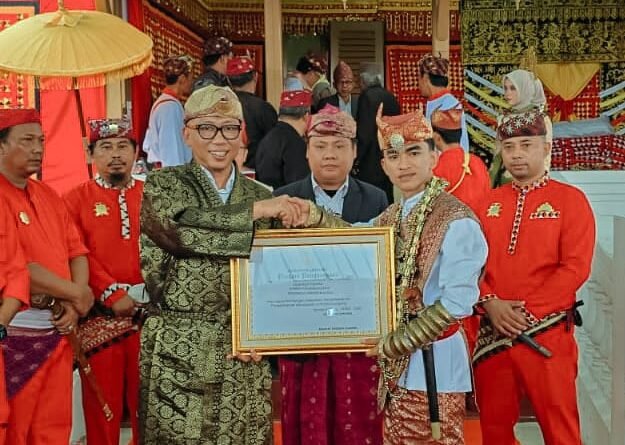 Gubernur Rahmat Mirzani Djausal Tegaskan Komitmen Lestarikan Budaya Lampung