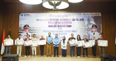 Apresiasi Kreativitas Generasi Muda, Andra Soni Ganjar Pemenang Lomba Film Pendek Hari Air Sedunia 2026
