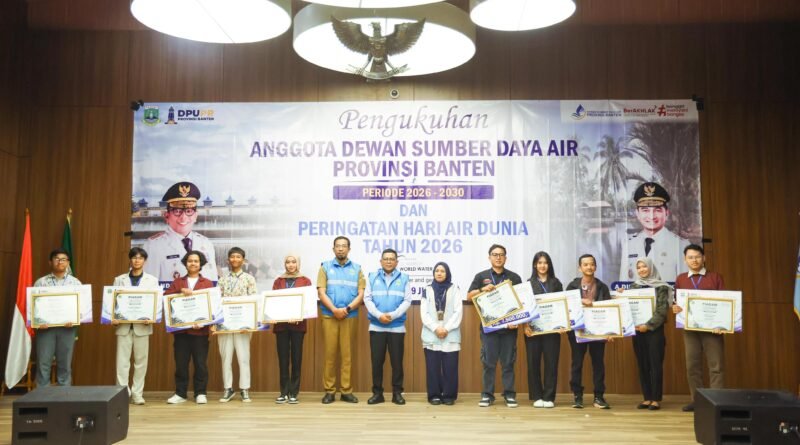 Apresiasi Kreativitas Generasi Muda, Andra Soni Ganjar Pemenang Lomba Film Pendek Hari Air Sedunia 2026