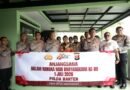 Kapolda Banten Anjangsana ke Brigjen Pol (Purn) Rumiah Jelang Hari Bhayangkara