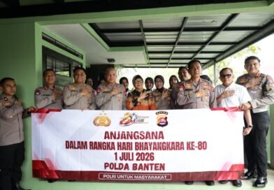 Kapolda Banten Anjangsana ke Brigjen Pol (Purn) Rumiah Jelang Hari Bhayangkara