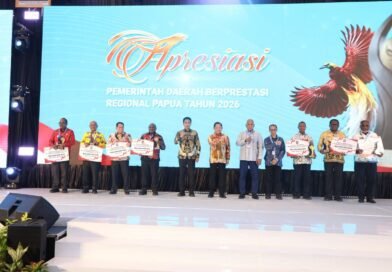 Apresiasi Kinerja Pembangunan, Kemendagri Beri Penghargaan Daerah Berprestasi Regional Papua
