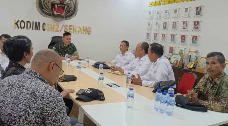 Bangun Informasi Konstruktif, SMSI Kota Serang Gandeng Kodim 0602/Serang