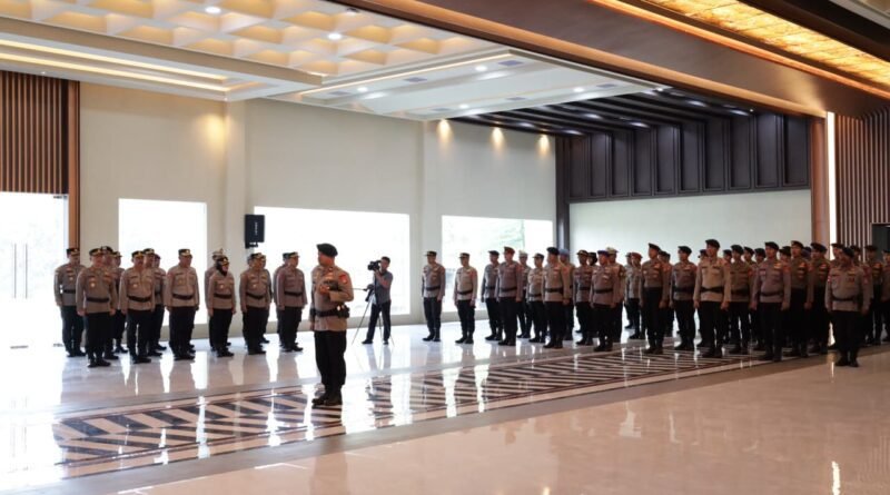Pensucian Pataka Jadi Momentum Penguatan Nilai Tribrata di Polda Banten