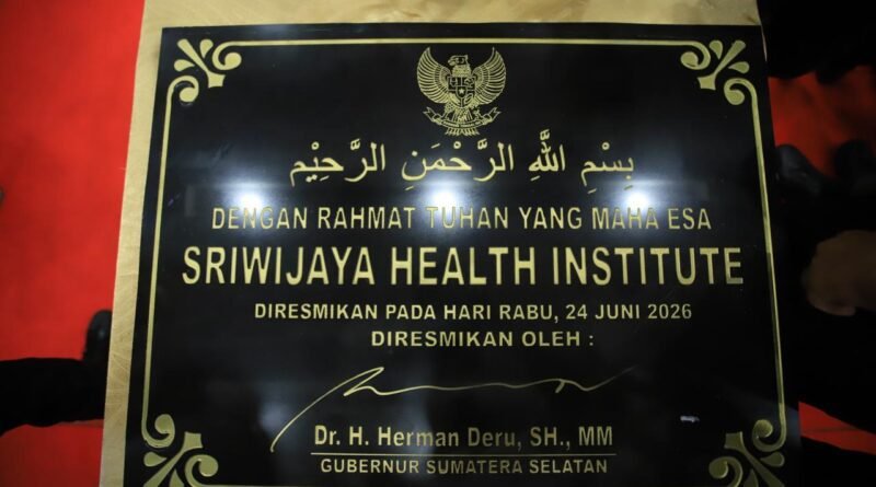 SHI Hadir di Palembang, Herman Deru Siapkan SDM Kesehatan Sumsel Berdaya Saing Global