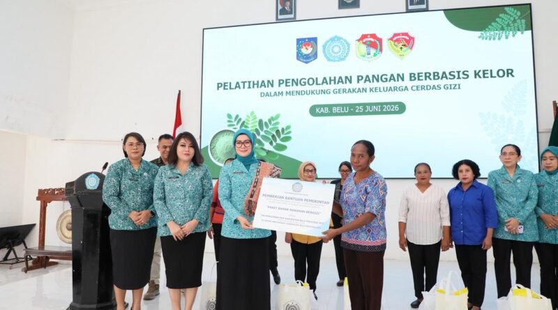 TP PKK Dukung Kelor NTT Menjadi Komoditas Strategis Peningkat Ekonomi Daerah