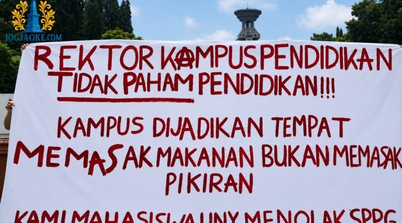 Aksi Mahasiswa Memanas, Pimpinan UNY Bantah Tuduhan Intimidasi dan Pernyataan Kontroversial
