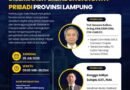 Diskominfotik Lampung Gelar Webinar Perlindungan Data Pribadi, Hadirkan Pakar Keamanan Siber Nasional