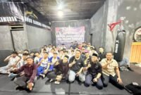 Para alumni dan pelajar se-Kota Bogor berfoto bersama usai mengucapkan ikrar