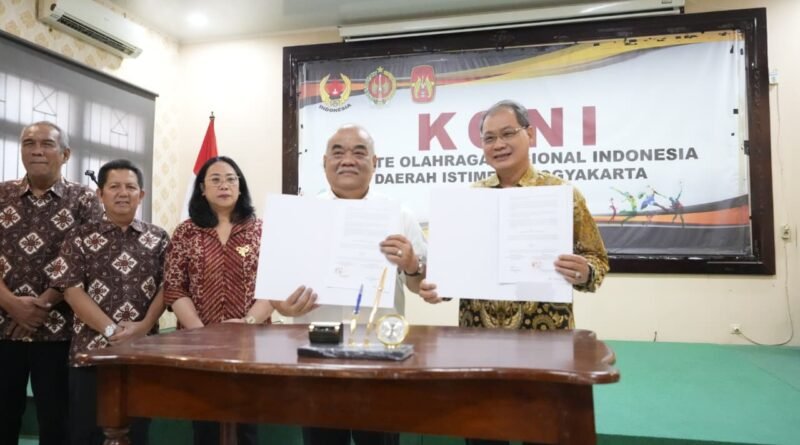 KONI DIY Perkuat Ekosistem Olahraga melalui Penandatanganan PKS dan MoU dengan Berbagai Mitra, UMY Jadi Salah Satu Mitra Strategi KONI DIY Perkuat Ekosistem Olahraga melalui Penandatanganan PKS dan MoU dengan Berbagai Mitra, UMY Jadi Salah Satu Mitra Strategi