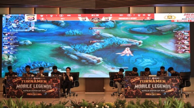 Polda Banten Libatkan 120 Atlet dalam Turnamen Mobile Legends Kapolda Cup 2026