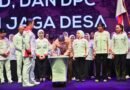 Adhitya Yusma Perdana Dampingi Hashim Djojohadikusumo Lantik Srikandi Jaga Desa