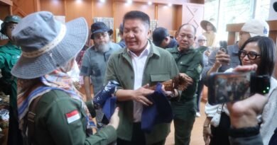 Gubernur Herman Deru Perkuat Potensi Rumah Pewarna Alami Kebun Raya Sriwijaya Lewat Kolaborasi CSR