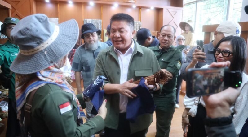 Gubernur Herman Deru Perkuat Potensi Rumah Pewarna Alami Kebun Raya Sriwijaya Lewat Kolaborasi CSR