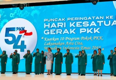 Tri Tito Dorong Kader PKK Perkuat 10 Program Pokok pada Puncak HKG ke-54