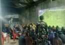 Warga Padati Koramil Jajaran Kodim 0707/Wonosobo, Nobar Piala Dunia Pererat Kebersamaan Warga Padati Koramil Jajaran Kodim 0707/Wonosobo, Nobar Piala Dunia Pererat Kebersamaan