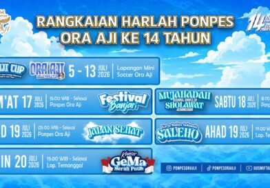 Pondok Pesantren Ora Aji Rayakan Harlah ke-14 dengan Ragam Kegiatan Seni, Budaya, dan Religi
