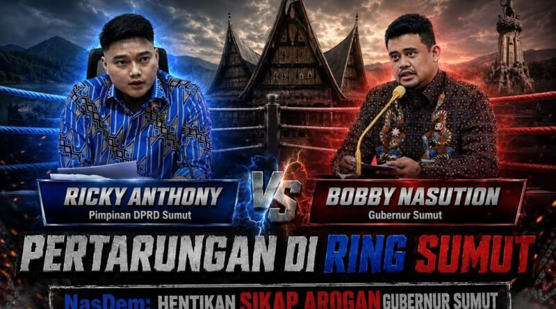 NasDem : Hentikan Sikap Arogansi Gubernur Sumut