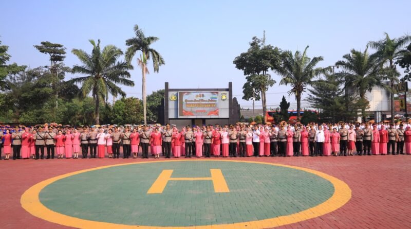 Polda Banten Gelar Serah Terima Jabatan Wakapolda, PJU, serta Kapolres Cilegon dan Lebak