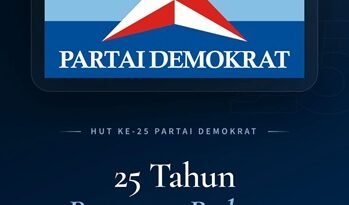 AHY Serahkan Penentuan Logo HUT ke-25 Partai Demokrat kepada Publik: “Mari Jadi Bagian dari Sejarah”