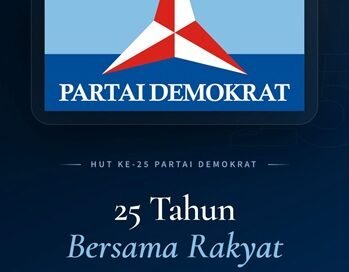 AHY Serahkan Penentuan Logo HUT ke-25 Partai Demokrat kepada Publik: “Mari Jadi Bagian dari Sejarah”