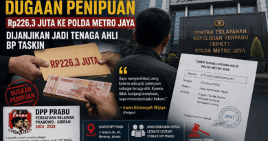 Dijanjikan Jadi Tenaga Ahli BP Taskin, Irwan Adriansyah Laporkan Dugaan Penipuan Rp226,3 Juta Dijanjikan Jadi Tenaga Ahli BP Taskin, Irwan Adriansyah Laporkan Dugaan Penipuan Rp226,3 Juta
