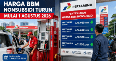 Pertamina Turunkan Harga Pertamax, Pertamax Green, dan Pertamax Turbo Mulai 1 Agustus 2026