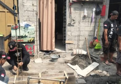 STAK Yogyakarta Bersama Samapta Polda DIY Bedah Rumah, Hadirkan Harapan Baru bagi Warga Cangkringan