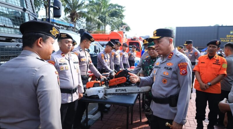 Antisipasi Karhutla 2026, Polda Banten Perkuat Kolaborasi Lewat Apel Kesiapsiagaan