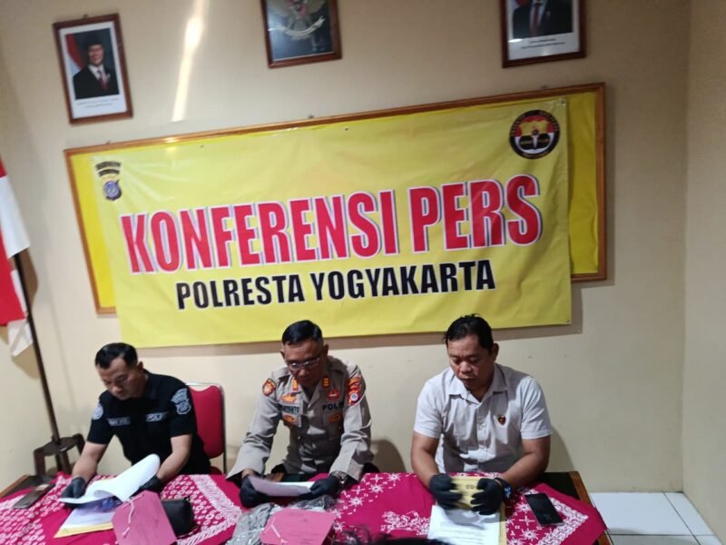 Unit Reskrim Polsek Mantrijeron Berhasil Ungkap Kasus Pencurian Tas dengan Bukti CCTV