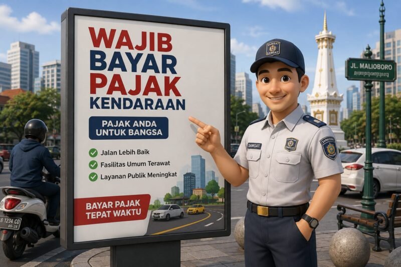 Samsat Yogyakarta: Pajak Kendaraan Kembali untuk Pembangunan Fasilitas Publik