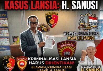 Menunggu Gelar Perkara Khusus H. Sanusi: Tanpa “Orang Dalam”, Tanpa Uang