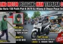 Pedagang Ikan Jadi Korban, Motor Digondol Pencuri Ber-Hoodie Hijau di Imogiri