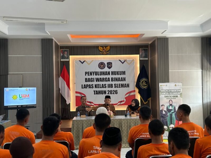 Fakultas Hukum UWM Hadir di Lapas, Tebarkan Literasi dan Harapan bagi Warga Binaan