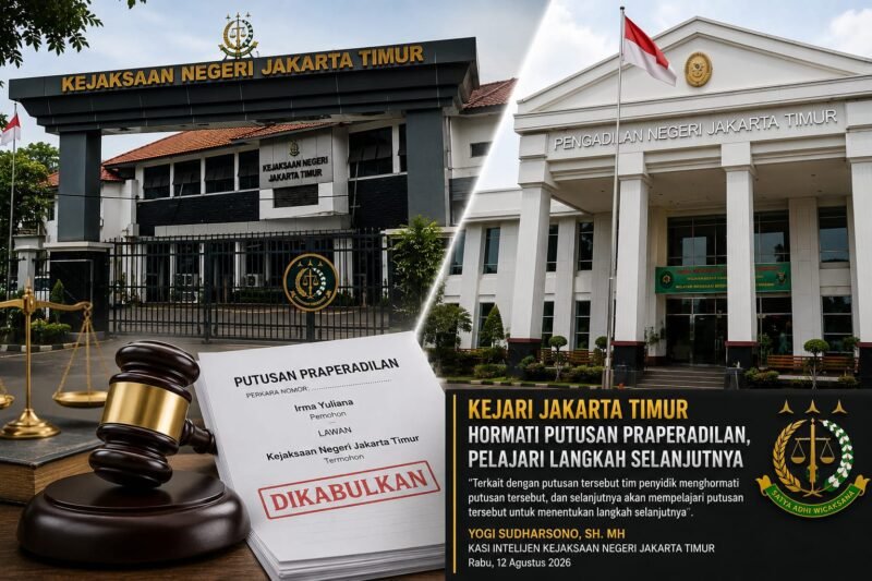 Irma Yuliana Menang Prapid, Kejari Jaktim Pelajari Putusan Irma Yuliana Menang Prapid, Kejari Jaktim Pelajari Putusan