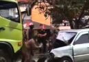 Truk dan Mobil Adu Banteng di Jalan Bogem Kalasan, Warga Geger Truk dan Mobil Adu Banteng di Jalan Bogem Kalasan, Warga Geger