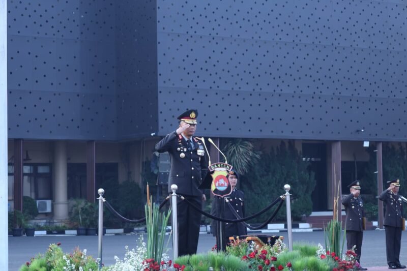 HUT ke-81 RI di Polda Banten, Semangat Indonesia Berdaulat, Adil, dan Makmur Menggema