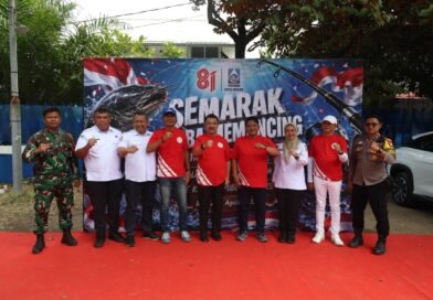Lomba Mancing Warnai HUT ke-81 RI, Jajaran Perumda Tirta Patriot Bangun Kebersamaan