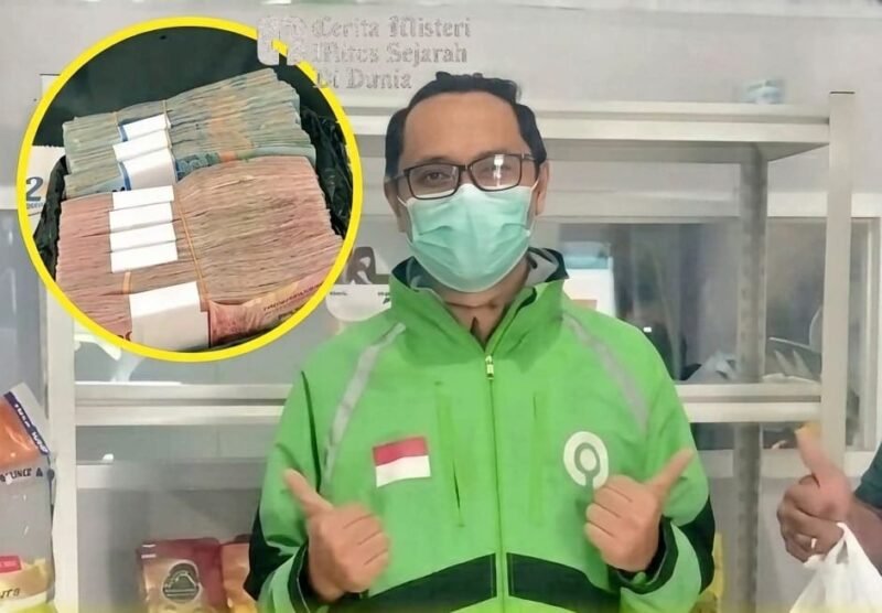 Temukan Uang Rp80 Juta Milik Penumpang, Driver Ojol Tama Pilih Kembalikan