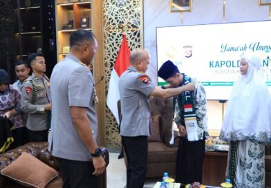 Kapolda Banten Lepas 7 Personel Polda Banten ke Tanah Suci untuk Tunaikan Ibadah Umrah