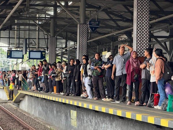 Libur Maulid Nabi, Stasiun Yogyakarta Jadi Titik Terpadat Penumpang KAI