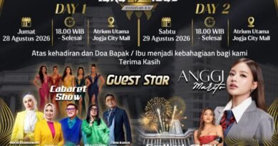 Jogja City Mall Menginjak Usia 12 Tahun, Tegaskan Komitmen Hadirkan Pengalaman Baru