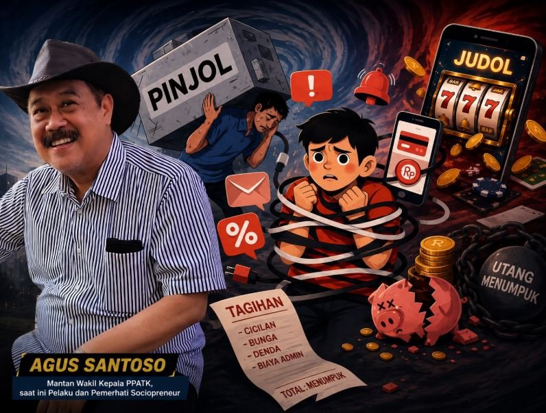 Terjerat Lingkaran Setan Digital: Judol + Pinjol, Ini 3 Tandanya dan 4 Cara Keluarnya Terjerat Lingkaran Setan Digital: Judol + Pinjol, Ini 3 Tandanya dan 4 Cara Keluarnya